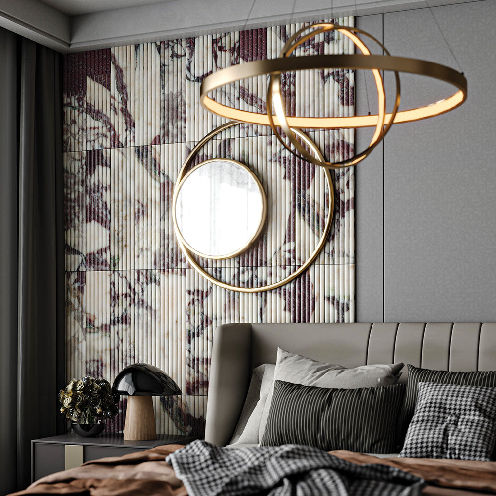 Violet Marble Tiles