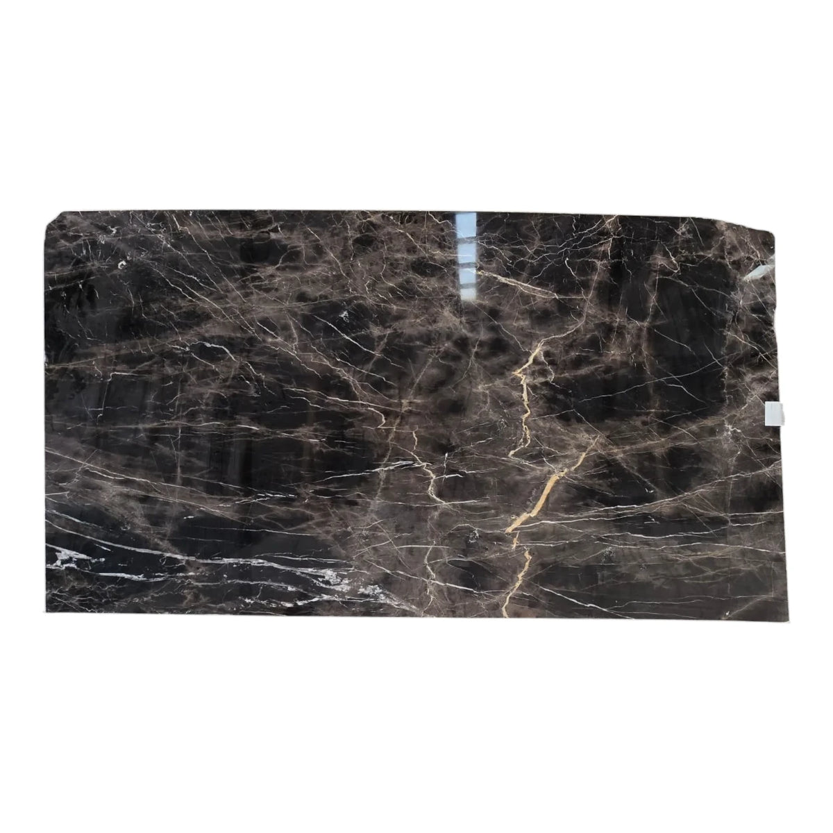 Bruno Pearl Noir Polished Marble Slab – 1700 x 3000 x 20mm