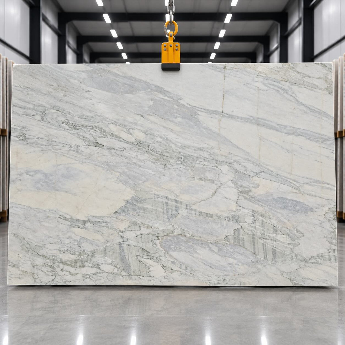 Calacatta Monet Green Honed Marble Slab 1900x2900x20mm