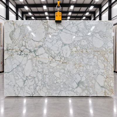 Calacatta Verda Honed Marble Slab 1900x2900x20mm