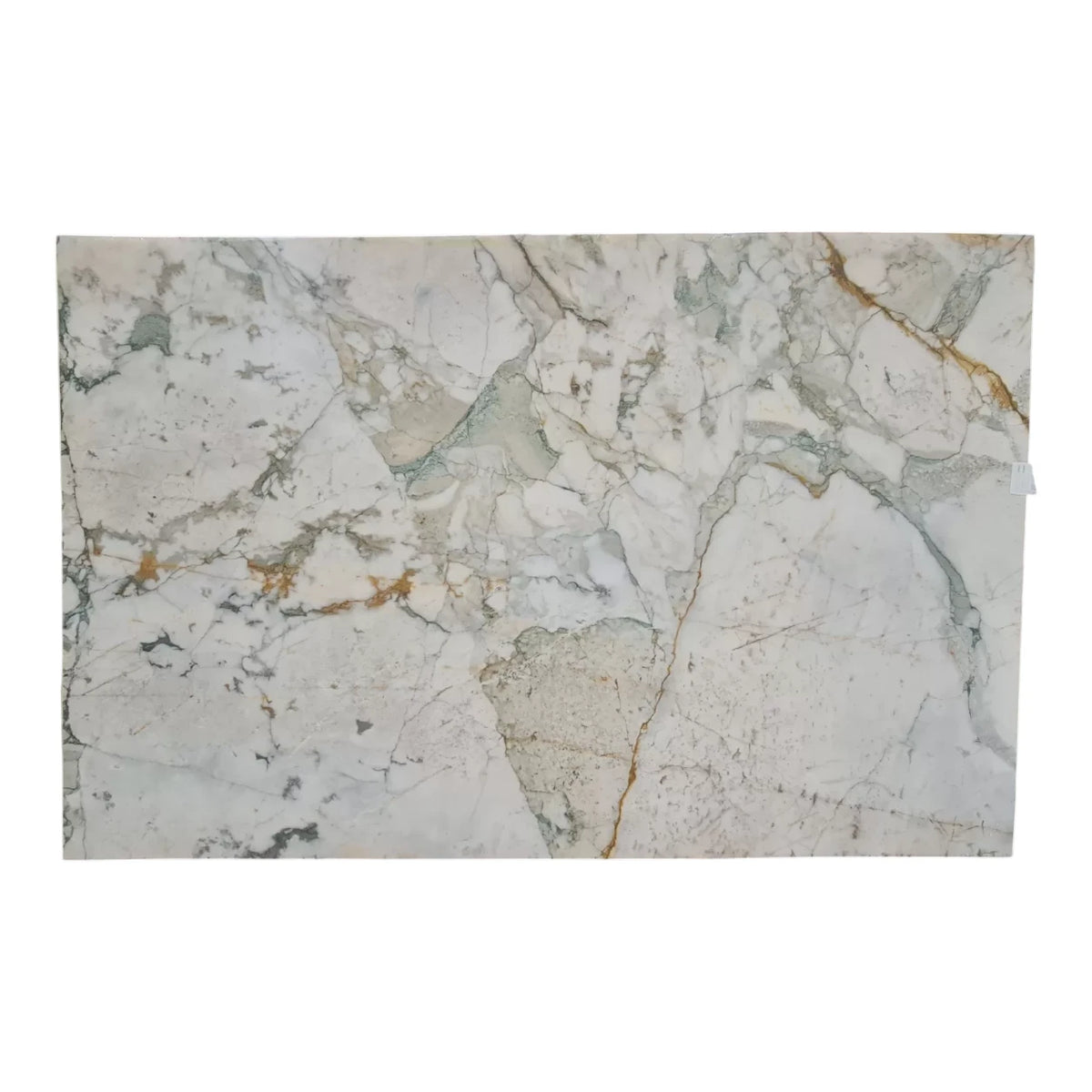 Calacatta Verda Honed Marble Slab 2000x3000x20mm