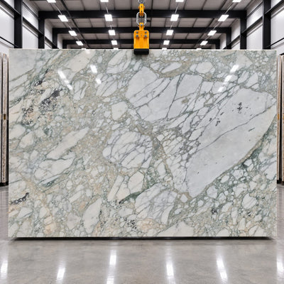 Calacatta Verda Honed Marble Slab 2000x3200x30mm