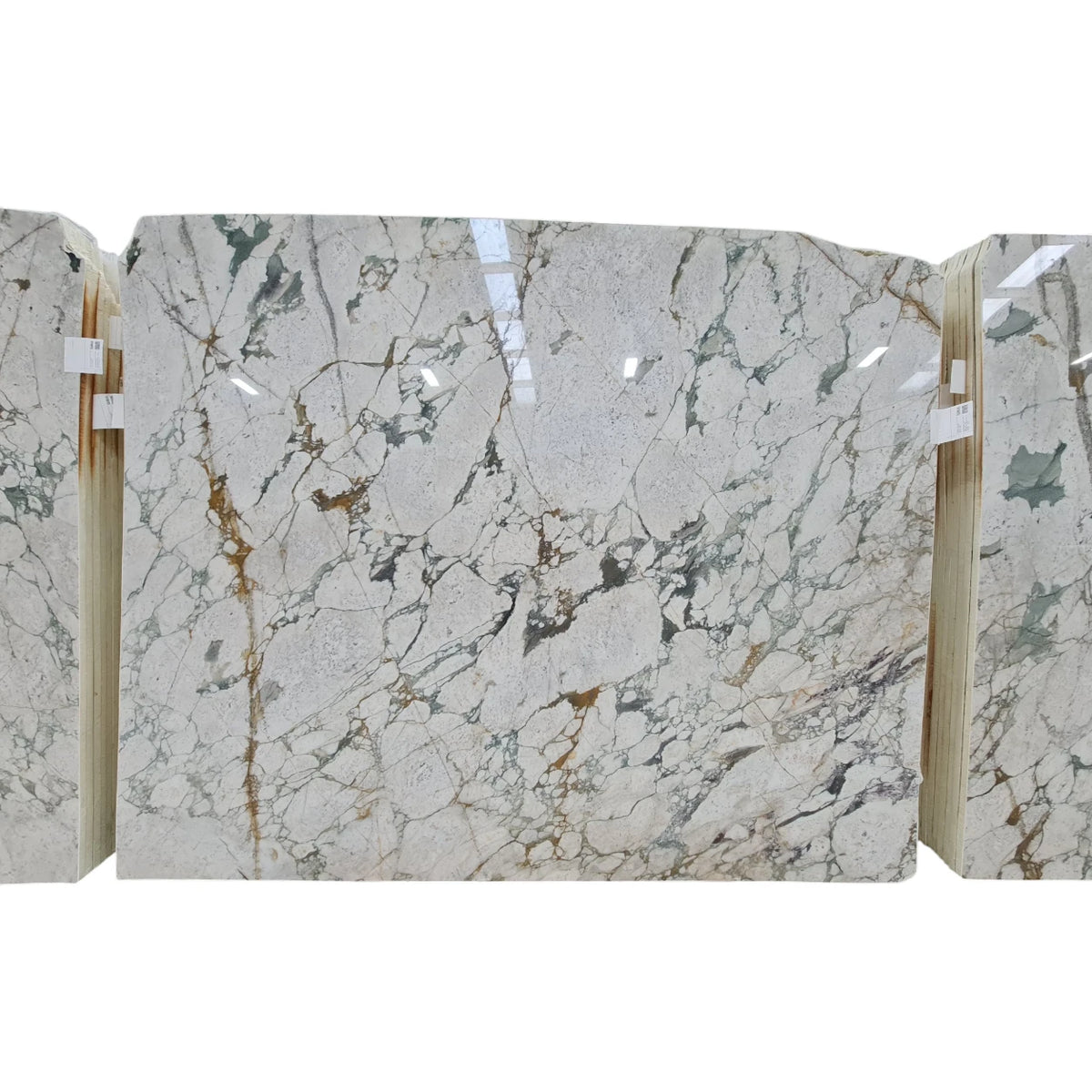 Calacatta Verda Polished Marble Slab 1900x2400x20mm