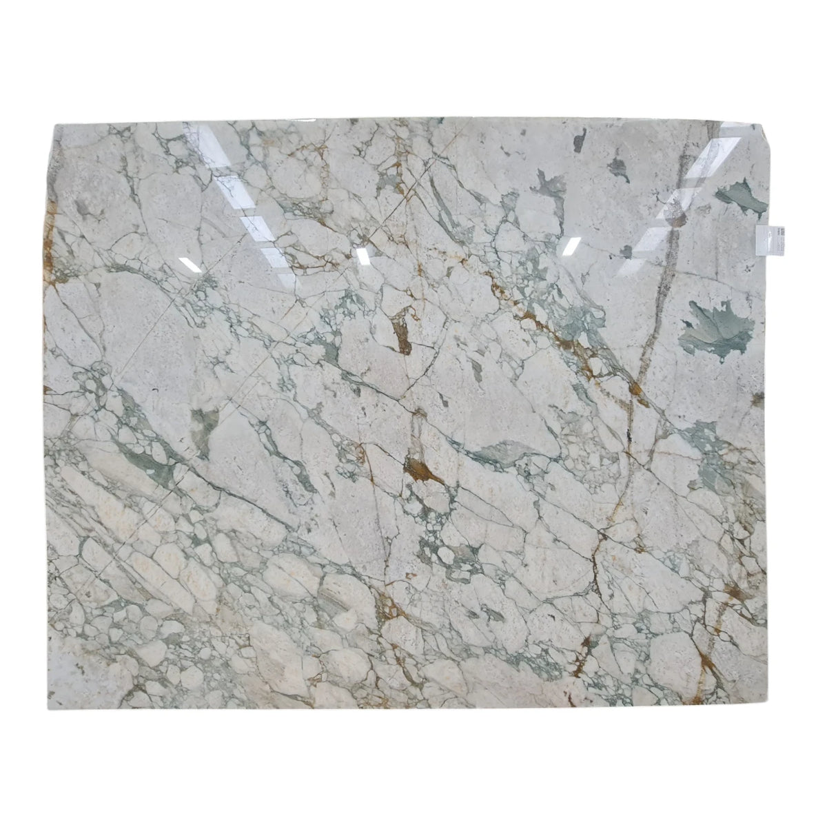 Calacatta Verda Polished Marble Slab 1900x2400x20mm