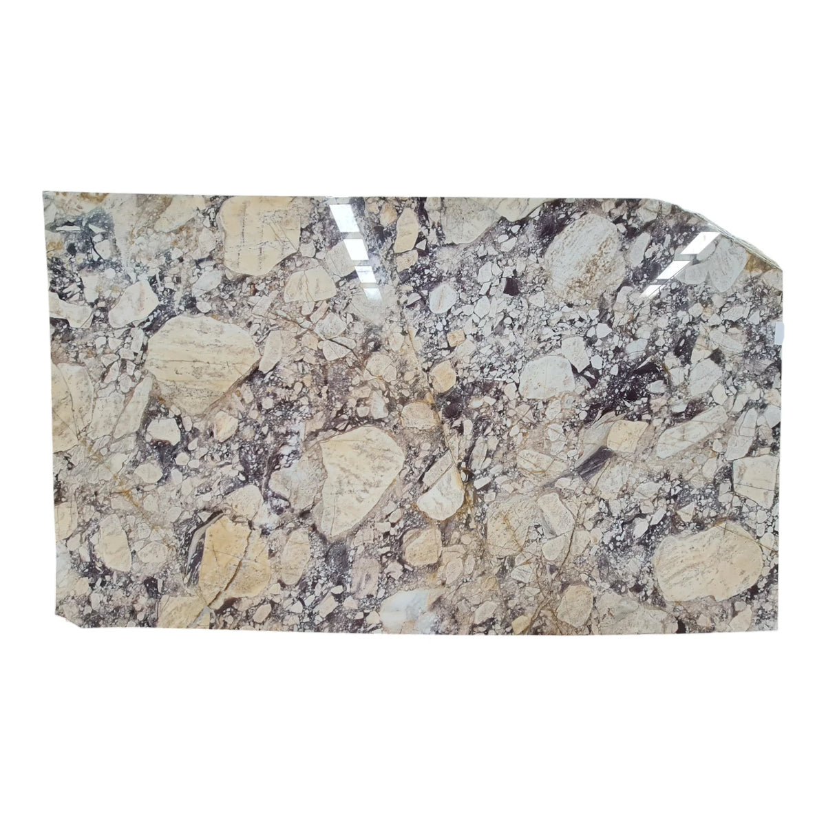 Calacatta Viola Gold Polished Marble Slab - 1850x3100x20mm