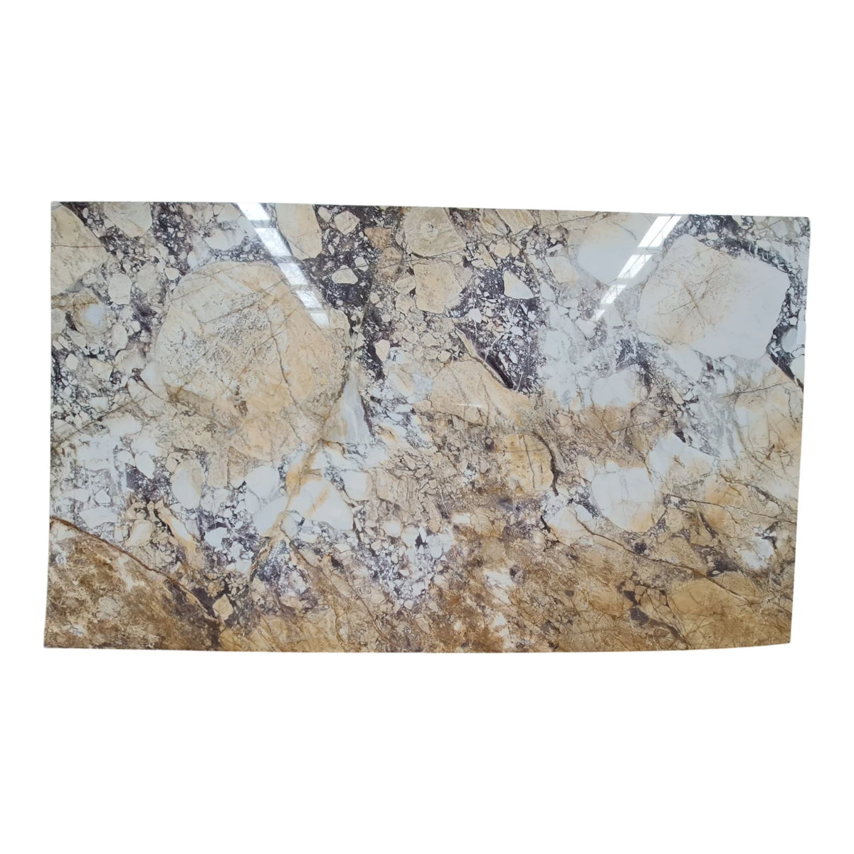 Calacatta Viola Gold Polished Marble Slab - 1850x3100x20mm