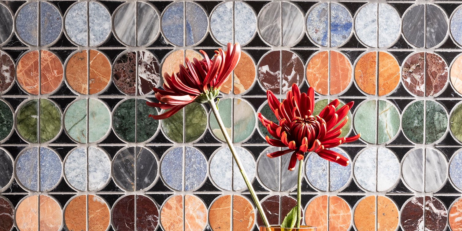 Banner Marble Mosaic