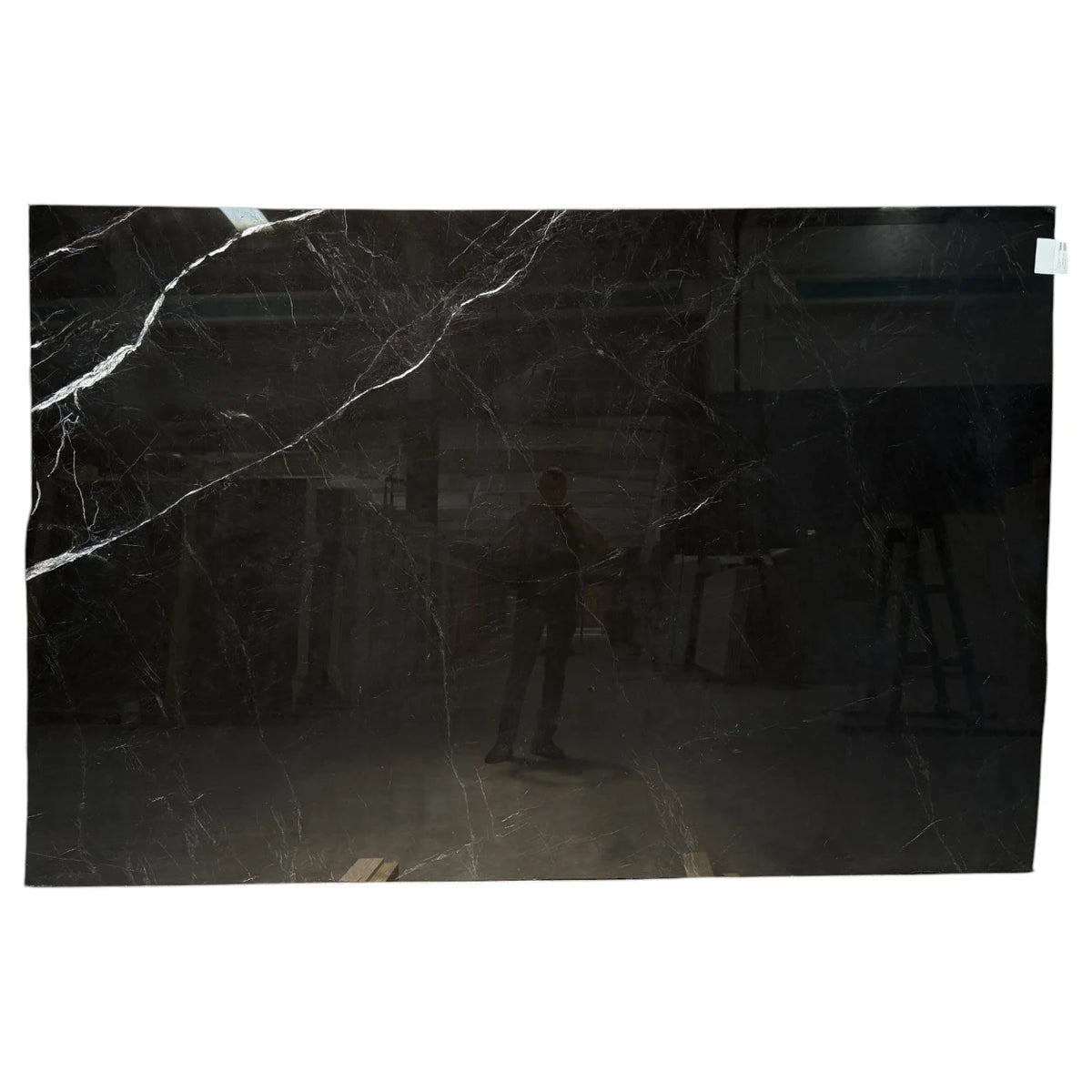 Nero Black Lux Polished Marble Slab 1900x2900x20mm
