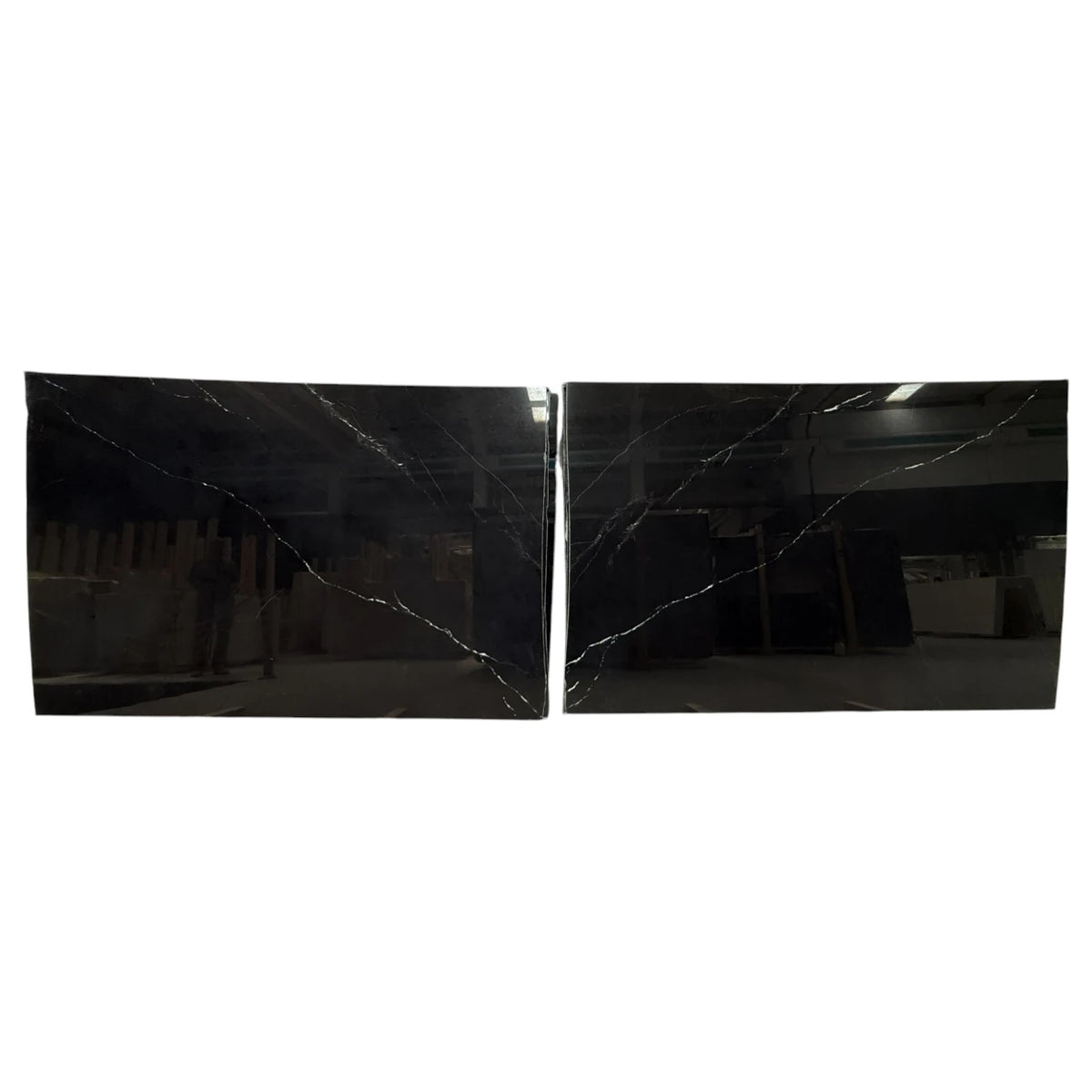 Nero Black Lux Polished Marble Slab 1900x2900x20mm