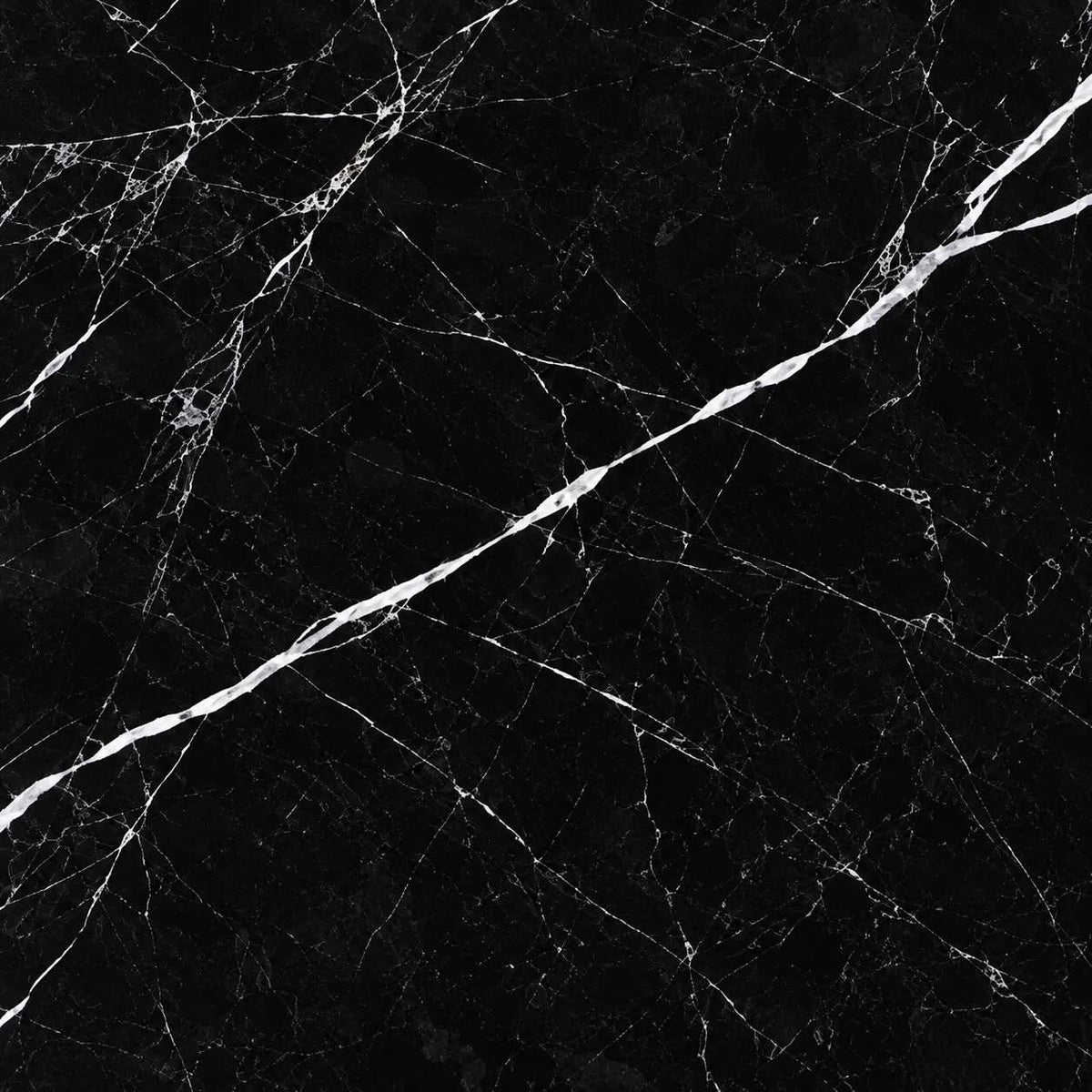 Nero Black Lux Polished Marble Slab 1900x2900x20mm
