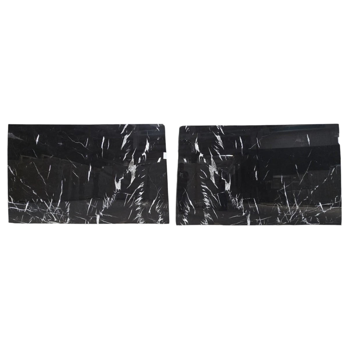 Nero Black Lux Polished Marble Slab - 1550 x 2470 x 20mm