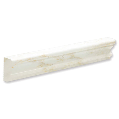 Calacatta Amber Andorra Marble Molding 305x47x26mm Natural Stone Tile