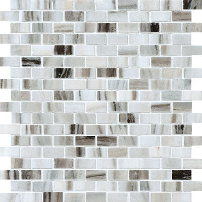 Skyline Polished Marble Mosaic 15x30x10mm
